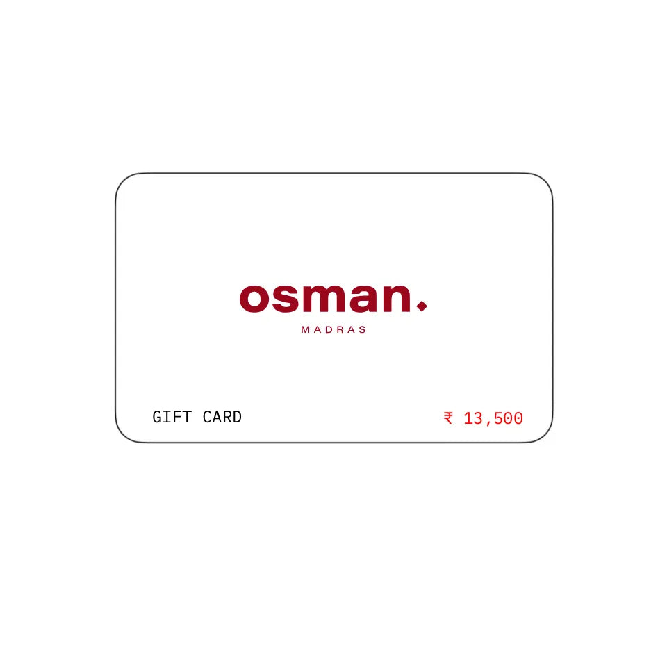 Osman Madras Virtual GIft Card