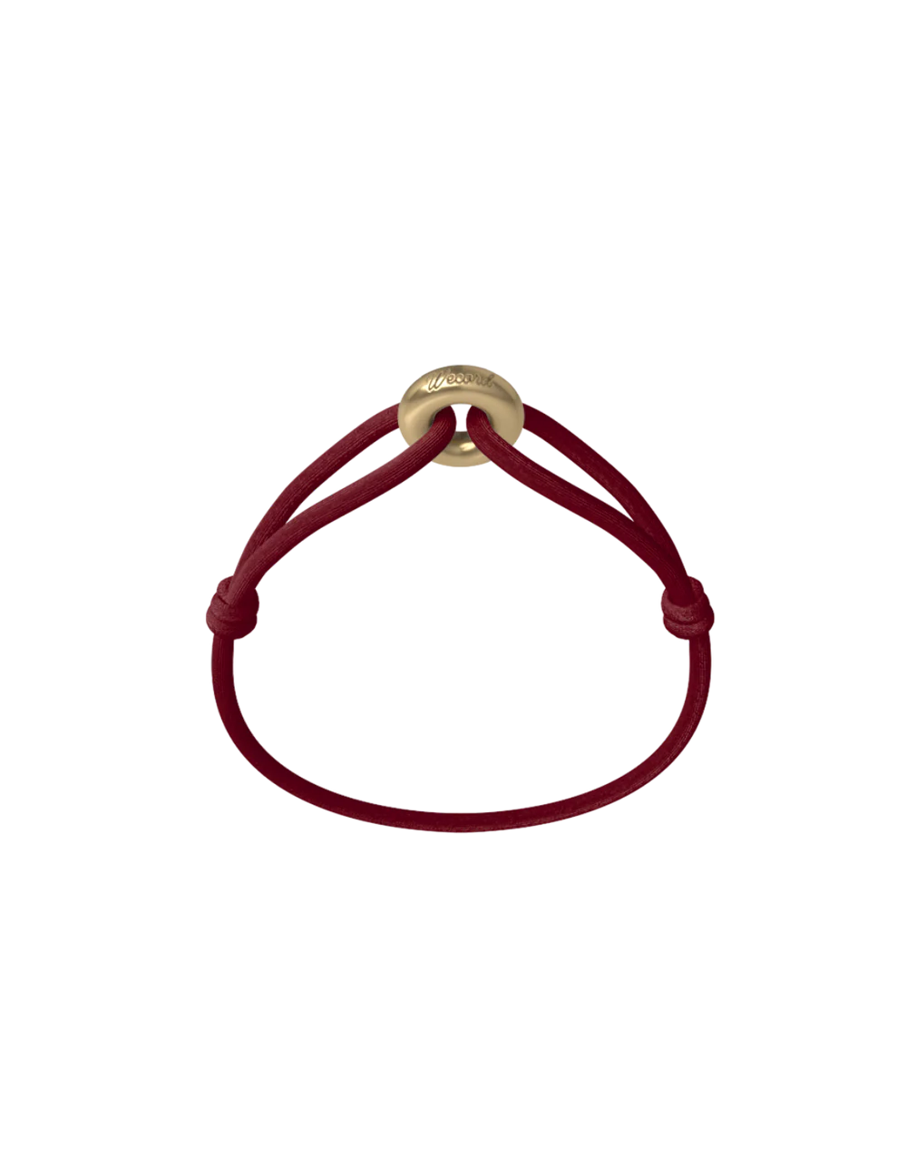 Golden soho cord bracelet
