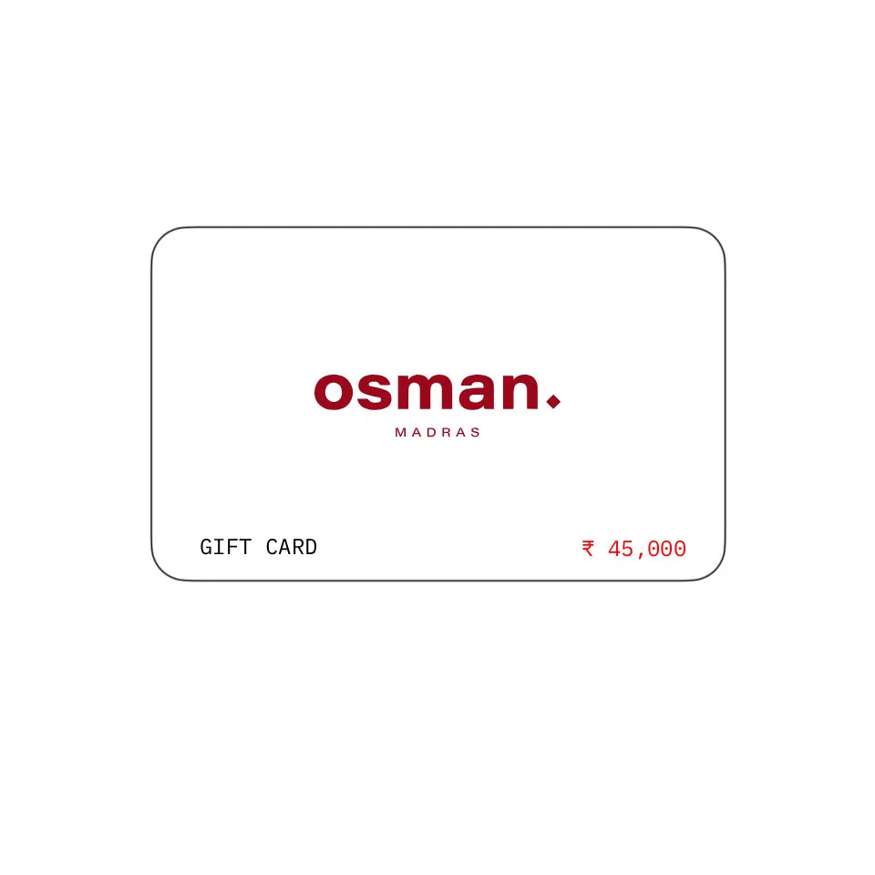 Osman Madras Virtual GIft Card