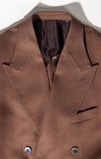 Structured elegance in Osman Abdul Razak menswear – six-button double-breasted jacket