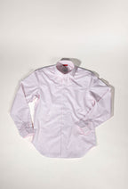 Osman Abdul Razak menswear Pink Stripe Classic Shirt with tonal balance and refined tailoring