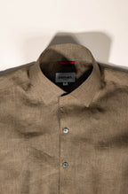 Osman Abdul Razak menswear – refined Capri shirt with French placket, designed for day-to-evening ease