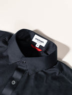Osman Abdul Razak menswear – knitted shirt balancing structure with comfort for everyday luxury