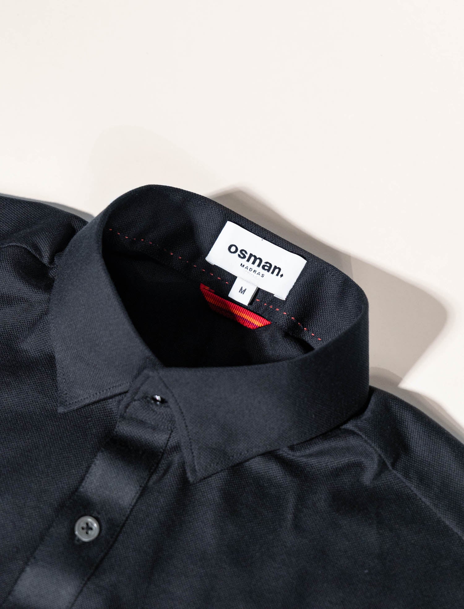Osman Abdul Razak menswear – knitted shirt balancing structure with comfort for everyday luxury