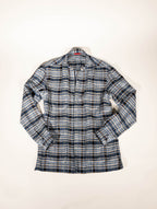 Osman Abdul Razak menswear – structured yet versatile Field Jacket with red stitch accents and shoulder pleats