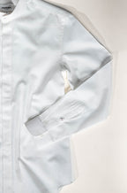 Tailored menswear by Osman Abdul Razak – ivory self-print dress shirt for formal elegance