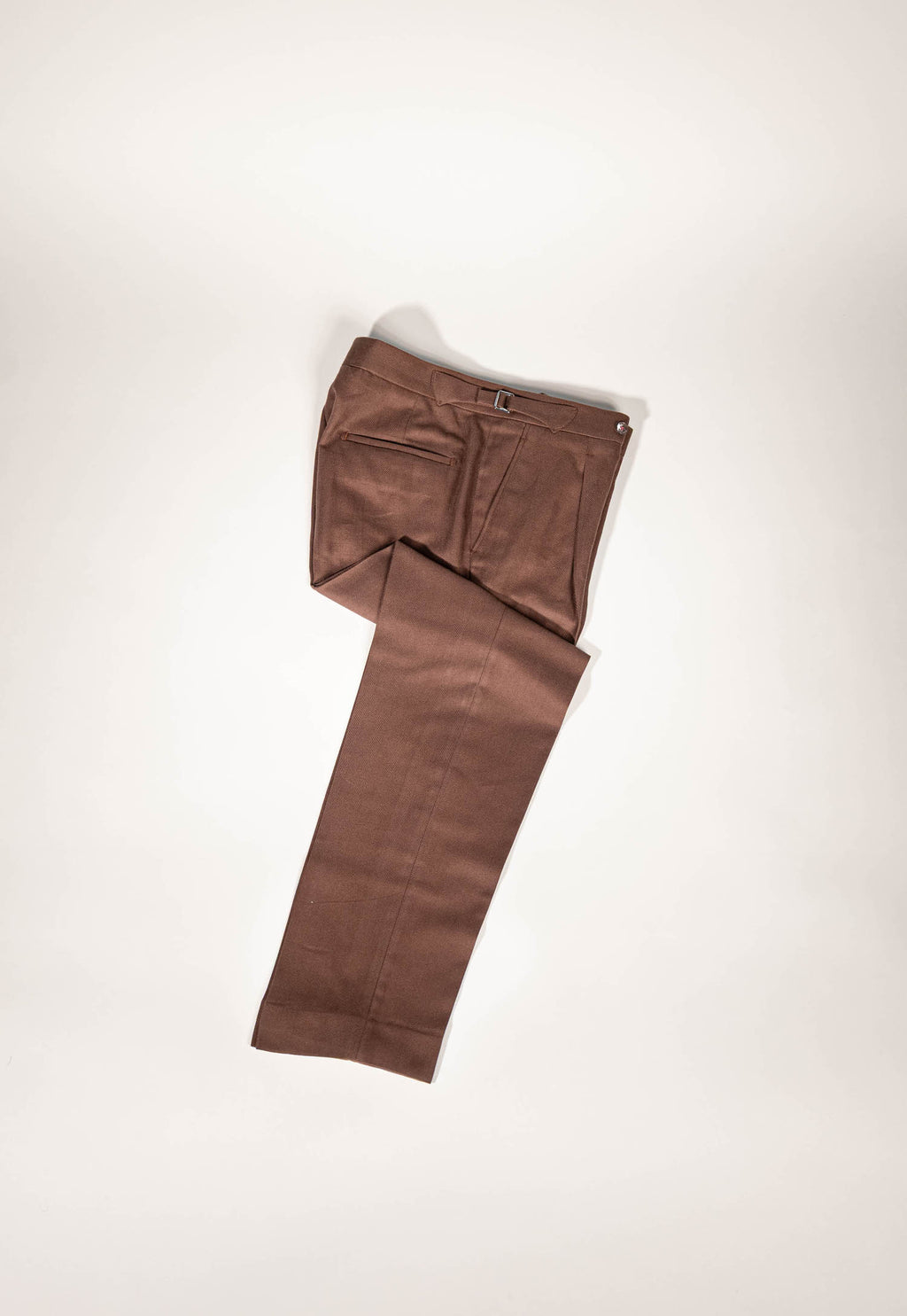 Osman Abdul Razak menswear – Cinnamon Classic Trouser with natural drape and tailored finish