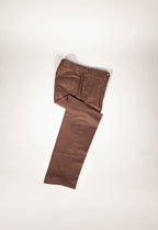 Osman Abdul Razak menswear – Cinnamon Classic Trouser with natural drape and tailored finish