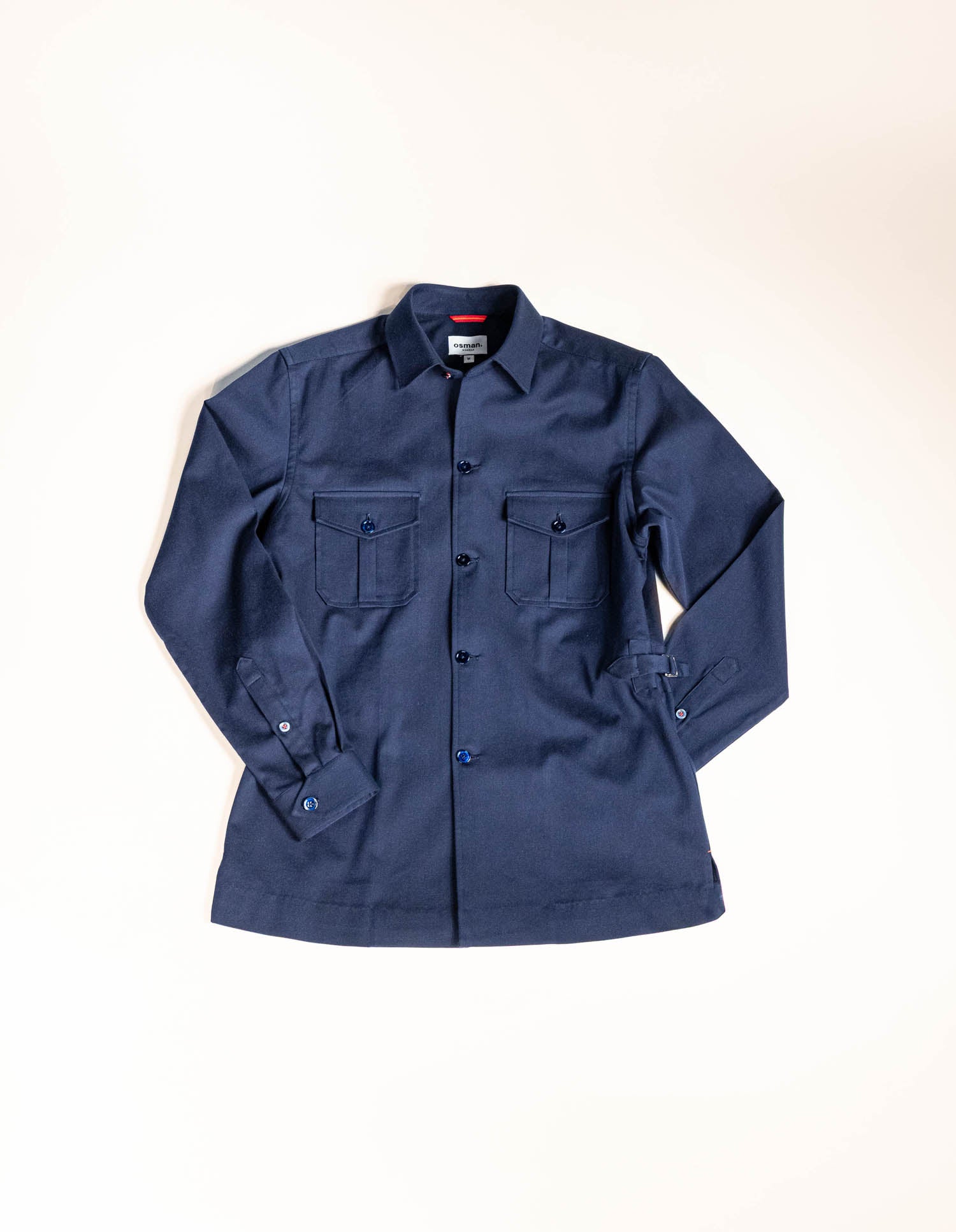 Osman Abdul Razak menswear – timeless everyday overshirt crafted with discreet, sartorial detailing