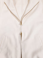 Zipper Gilet - White