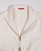 Zipper Gilet - White