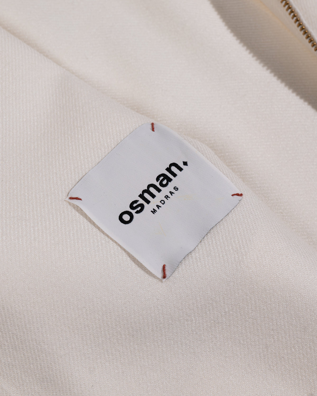 Zipper Gilet - White