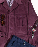 Sahariana - Purple Corduroy
