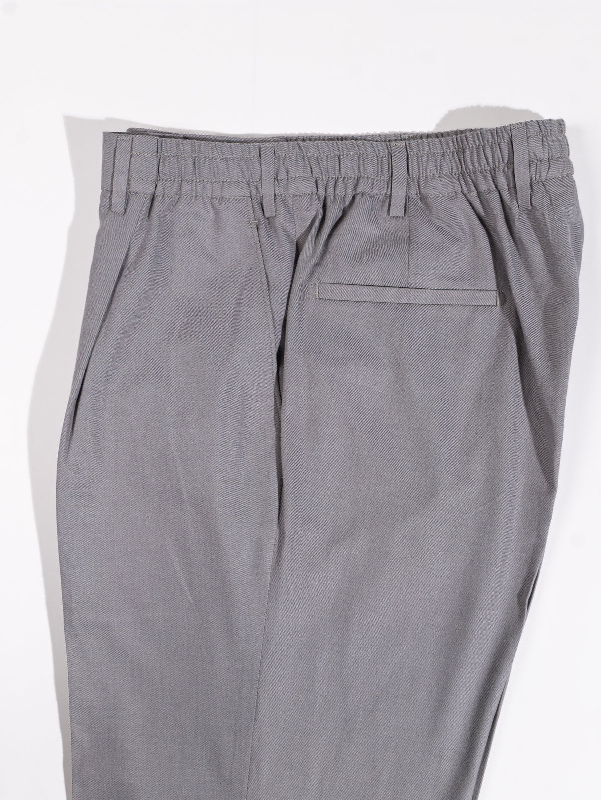 Drawstring Trousers - Grey
