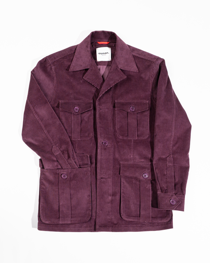 Sahariana - Purple Corduroy
