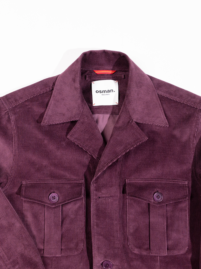 Sahariana - Purple Corduroy