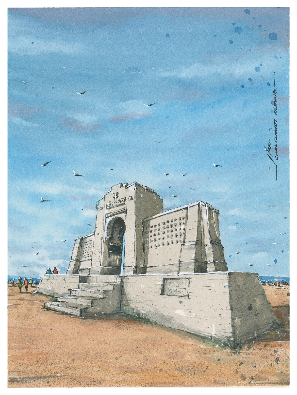 Besant Nagar | Karl Schmidt Memorial