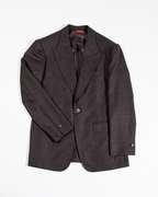 Single Breasted Jacket - Brown
