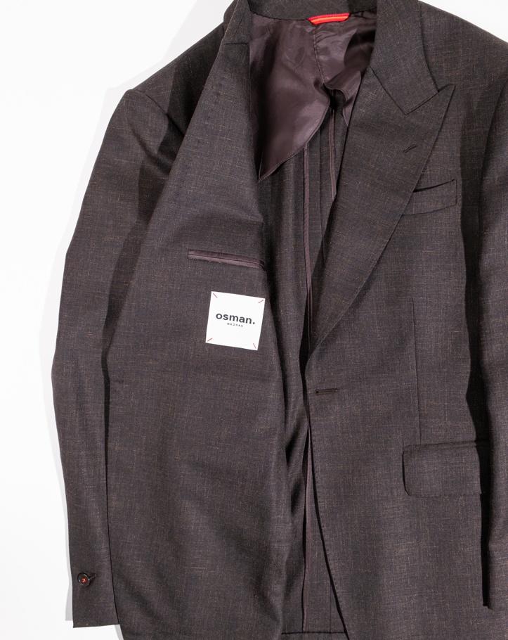 Single Breasted Jacket - Brown