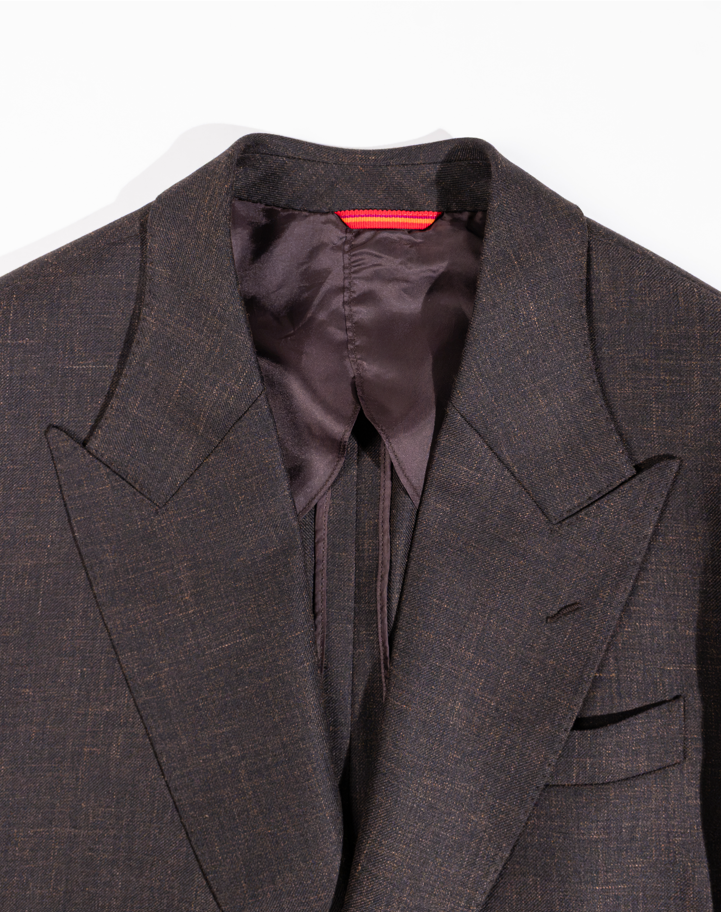 Single Breasted Jacket - Brown