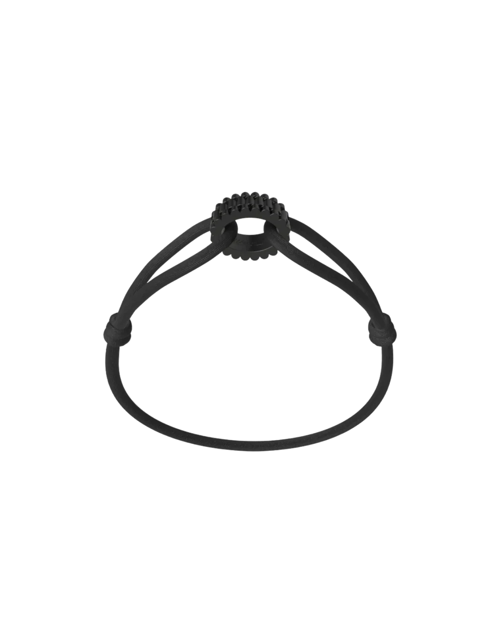 Carbon Regent cord bracelet