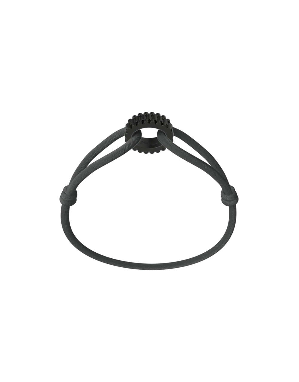 Carbon Regent cord bracelet