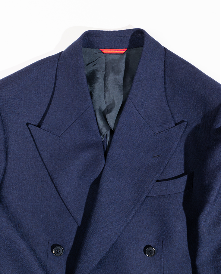 Double Breasted Jacket - Navy