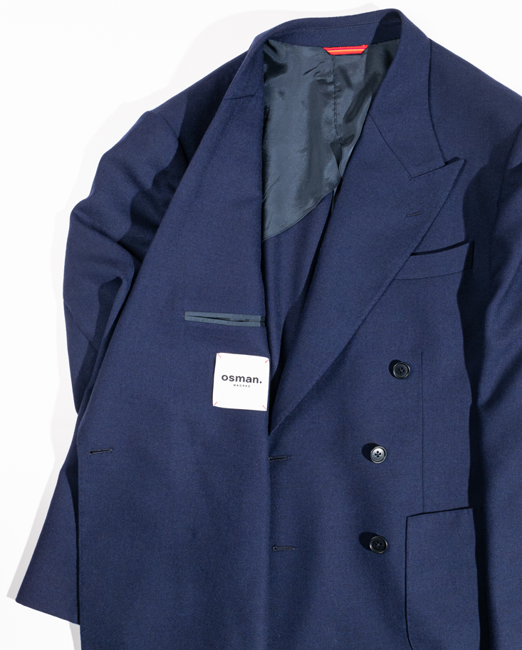 Double Breasted Jacket - Navy