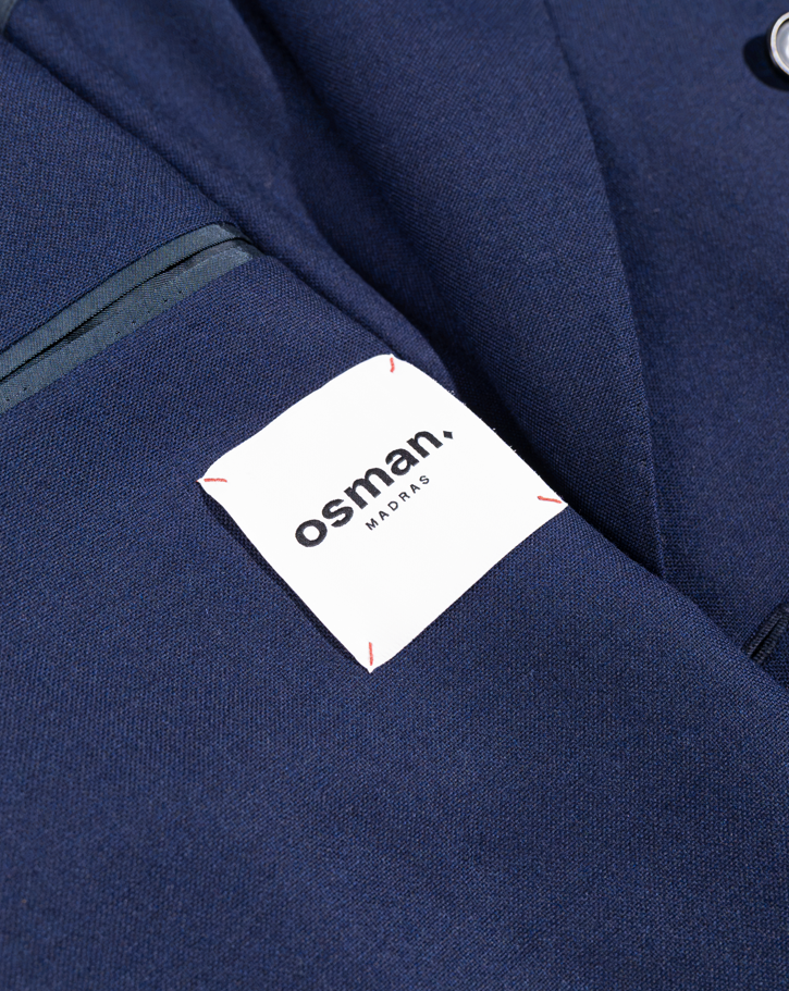 Double Breasted Jacket - Navy