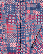 Dress Shirt - Navy Print