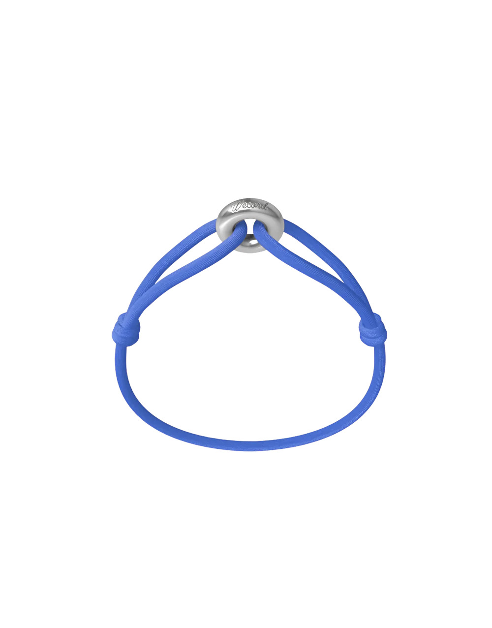 Silver soho cord bracelet
